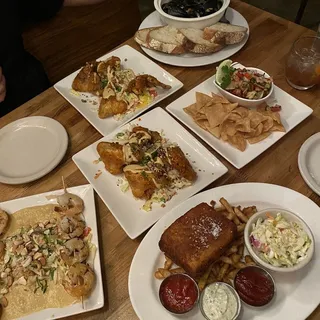 Basil & Garlic Prawn Skewers