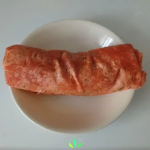 《 Say Hola To My Mexican Yummy Yummy Delicioso Super Burrito With Shrimp &amp; Steak 》