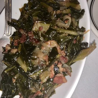 Bacon Braised Collard Greens