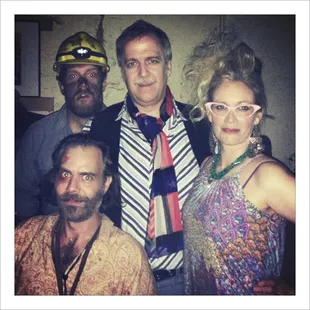 PARTY MOUTH, by Matthew Posey. Pictured: Mitchell Parrack, Josh David Jordan, Kevin Grammer &amp; Carla Parker