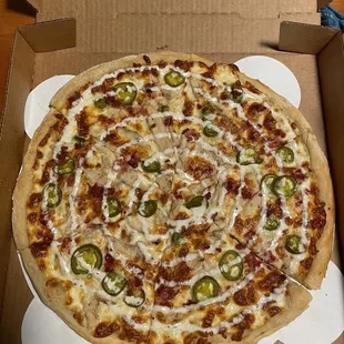 Thunder Chicken Pizza