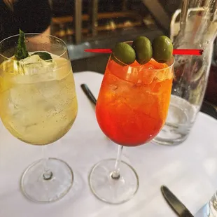 Hugo spritz &amp; Aperol Spritz
