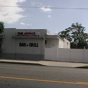 the outside of the building