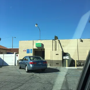 Back side entrance from the Main Street