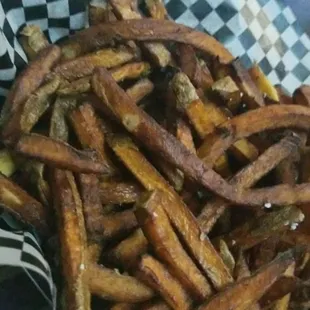 a basket of fries