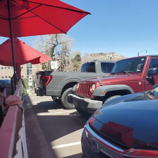 Outside patio