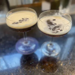 Espresso martinis