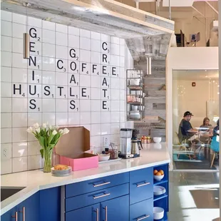 Our kitchen is always stocked with snacks and strong coffee to fuel your professional goals.