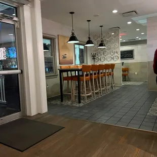 Very modern look and style.