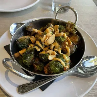 FLASH FRIED BRUSSELS SPROUTS