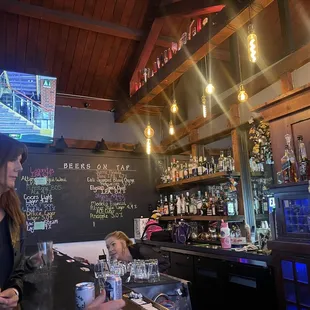 two women at the bar