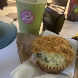 The Office Monster &amp; blueberry muffin