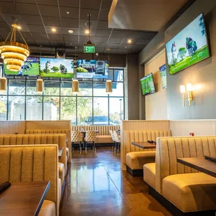 interior, sushi and sashimi