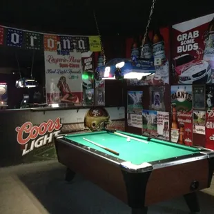 Pool table!