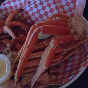 Crab was good. 19.99 and it was worth it.