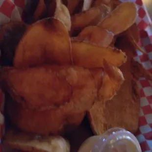 Too dark to get a good photo.