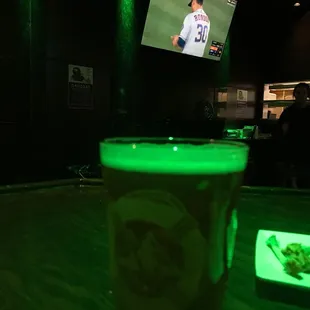 Watching the Astros win Game 4 of the 2019 World Series.