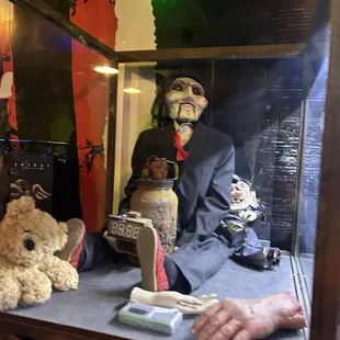 Prop in the gift shop