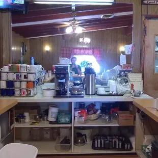 Lunch at the counter