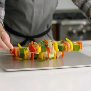 Chicken Kabobs. www.theoiltree.com/recipes