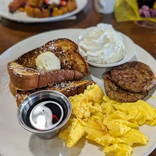 The Oink French Toast Combo