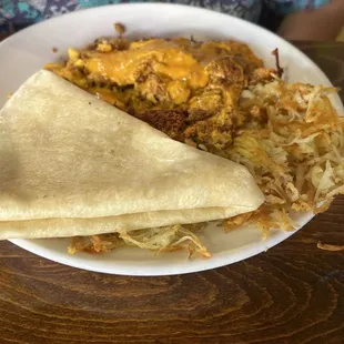 Chorizo and Egg Burrito