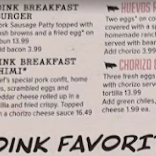 Oink Breakfast Chimi..a winner!