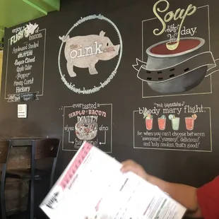 Wall Menu