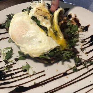 Avocado Toast with Egg Any Style