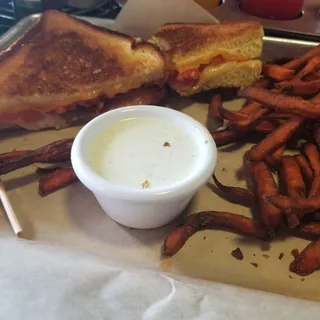 Gourmet Grilled Cheese Lunch