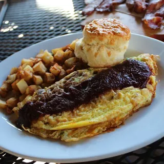 Pork Confit Omelet