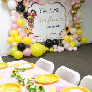 Decorating packages are available for your event!