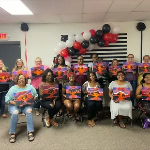 Ladies Night Paint &amp; Sip was a great turn out!
