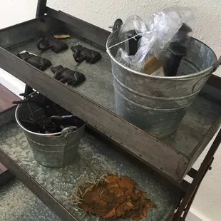 Just unpacking new decorative iron pieces