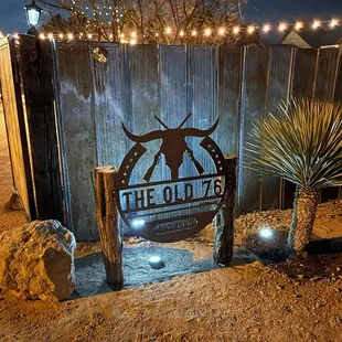 he entrance to the restaurant