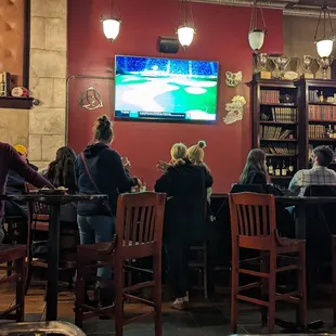 Inside the bar / seating areas