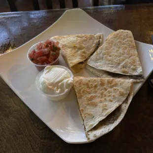 Veggies quesadilla