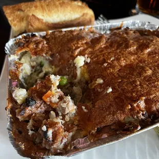 Inside the Sheppard pie