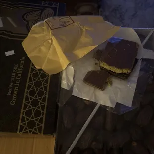 Dubai chocolate. Dates