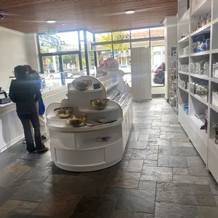 View of store from back