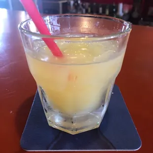 Vodka splash of OJ