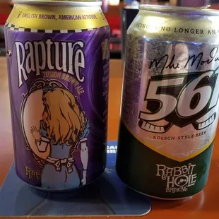 two cans of rapture