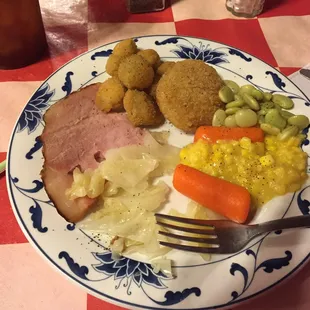 First plate