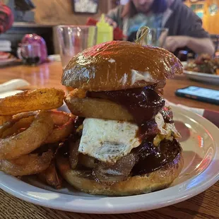 Rodeo burger. Outstanding.