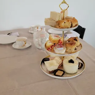 Formal tea service