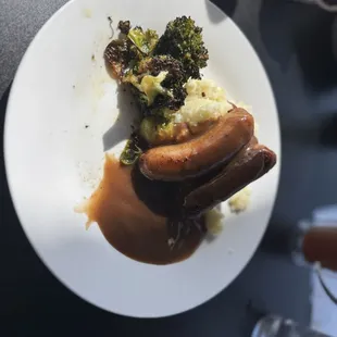 Bangers and mash
