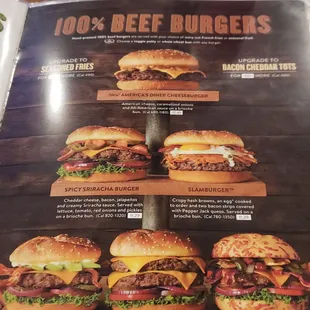 It is Denny&apos;s menu in here if you like that food...