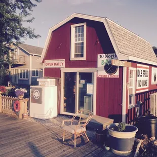 Another pic of what The Old Fish House started with.