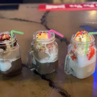 food, dessert, cupcakes