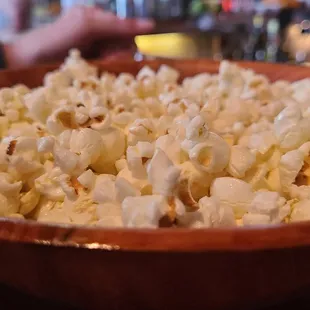 HAND-POPPED POPCORN 5
 Salt &amp; Olive Oil